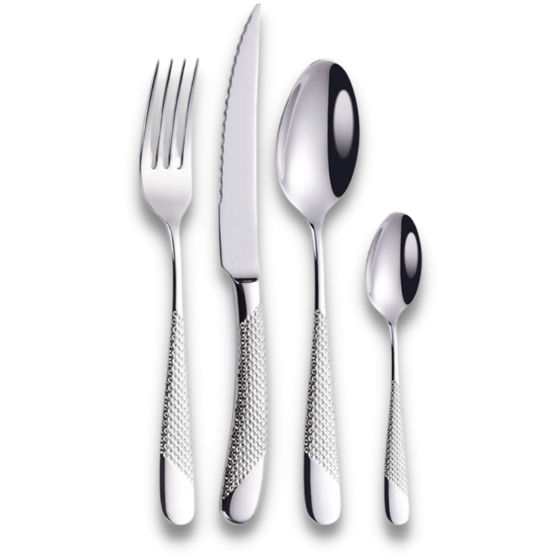 Monarchia Stainless Steel Inlaid Silverware Set