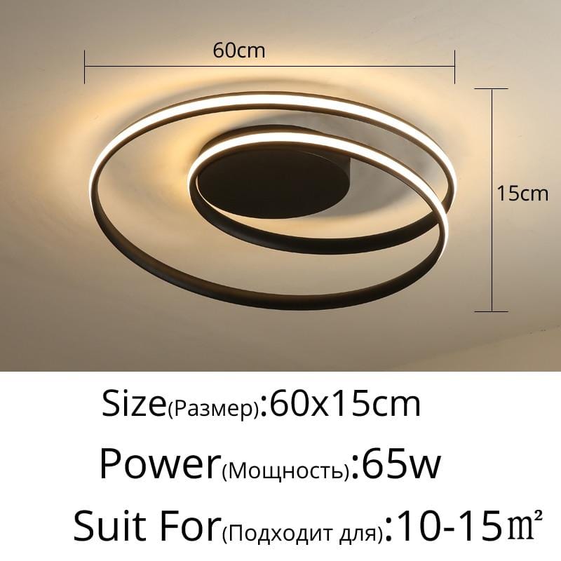 Swirl LED Chandelier