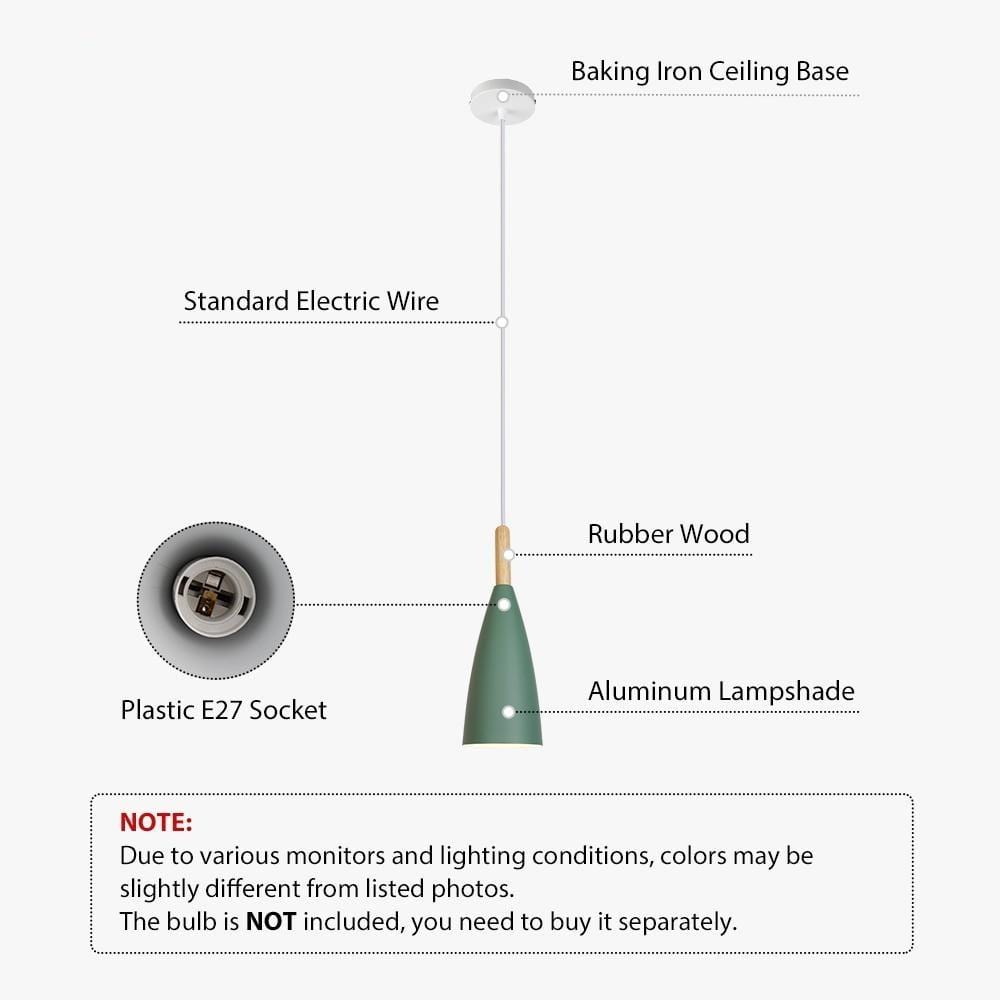 Nordic Metal Spun Pendant Light