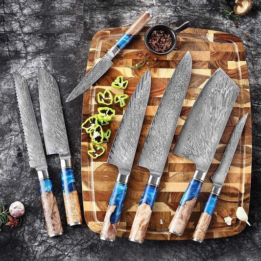 Gakuto Blue Ice Knife Set