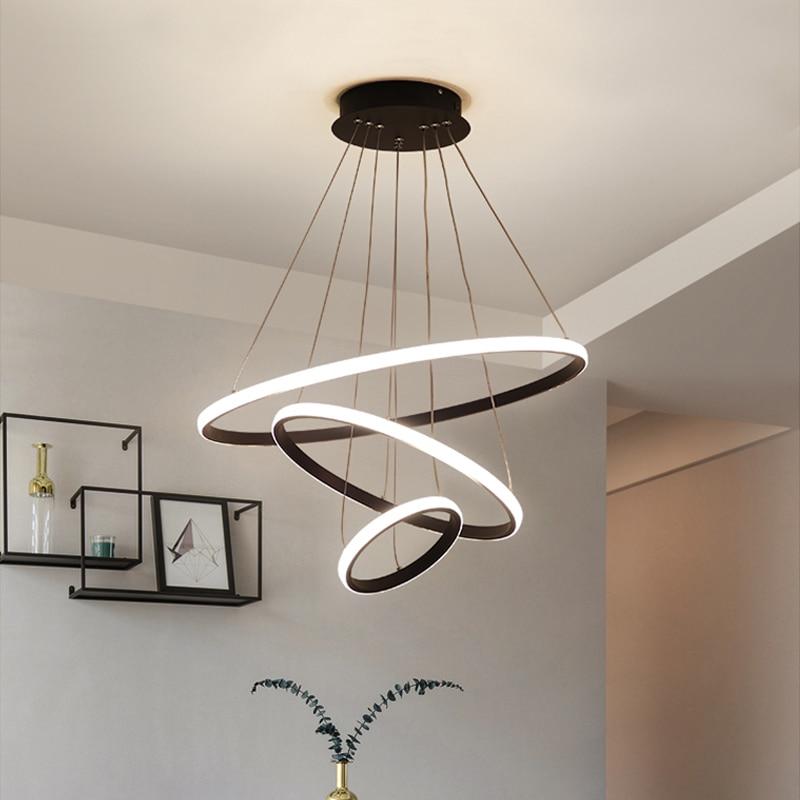 Black Loft Pendant Chandelier