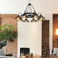 American Rustic Industrial Chandelier