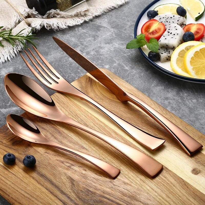 Modern Pantry Rose Gold Flatware