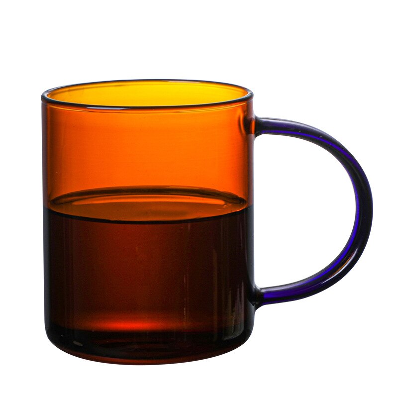 NEW! Tuscan Amber Glass Mug