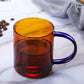 NEW! Tuscan Amber Glass Mug