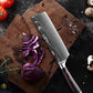 Damascus Walnut Knife Set