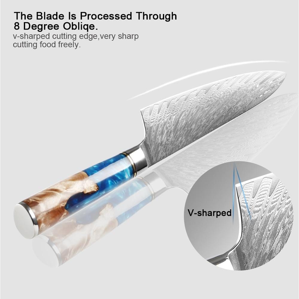 Gakuto Blue Ice Knife Set