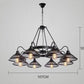 American Rustic Industrial Chandelier